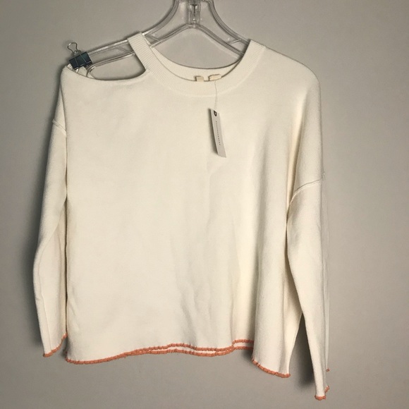 Anthropologie Sweaters - NWT ANTHROPOLOGIE MOTH Cold Shoulder Sweater